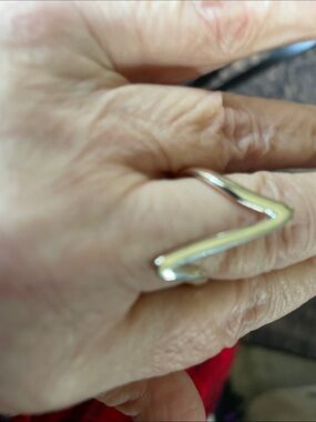 Sterling Silver Zig Zag Ring